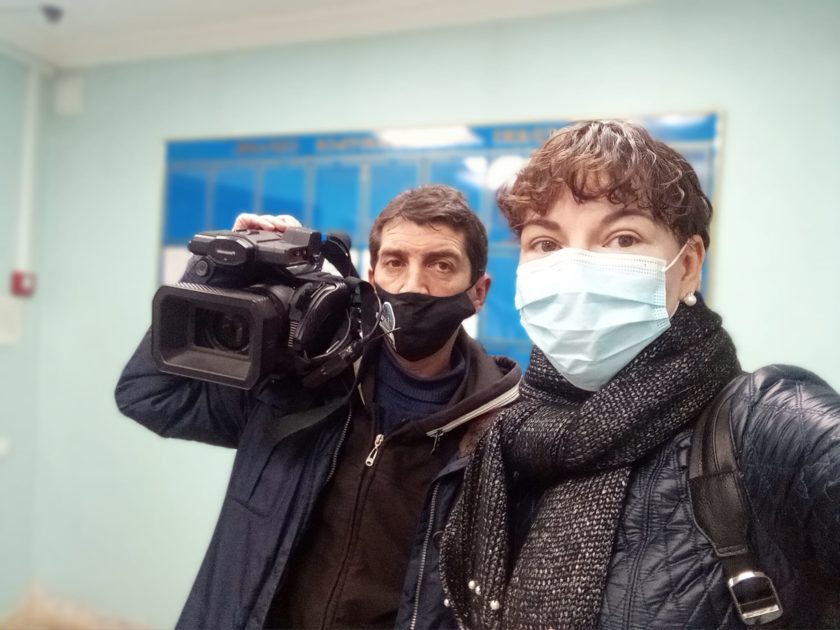 Скандал в Голосеевском райсуде Киева: охрана препятствовала работе журналистов, медийщики вызвали копов