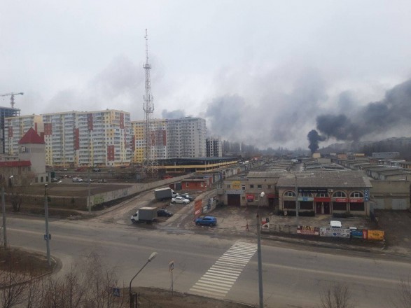 Оккупанты нанесли удар по рынку Барабашово в Харькове