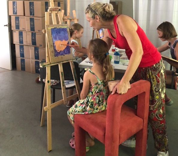 Війна очима дітей на малюнках учнів Бучанської школи мистецтв