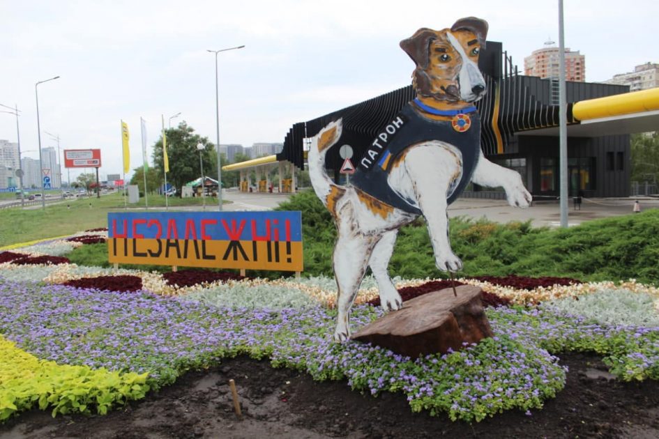 Київ прикрасили новими композиціями з квітів і інсталяціями (ФОТО)