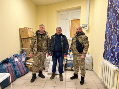 Благодійний фонд “Любов до України” та гуманітарний штаб “ДНЛ+” передали Дружківці гуманітарну допомогу