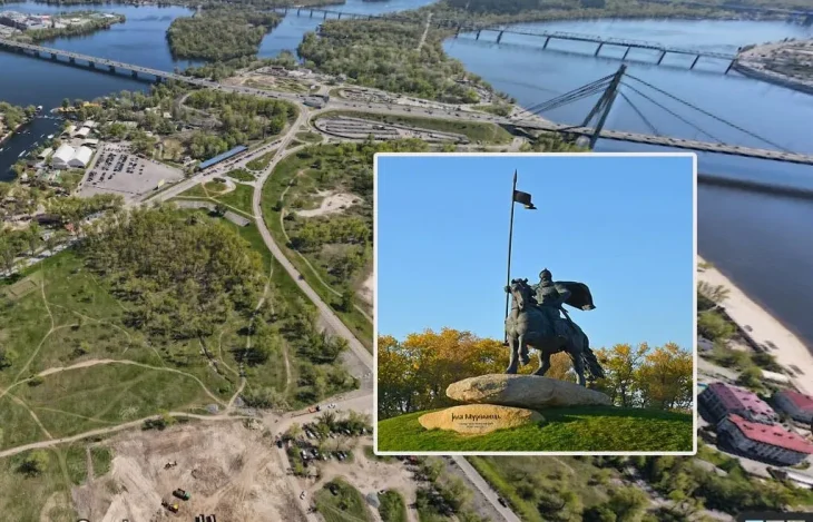 У Києві провели незаконне будівництво в парку “Муромець”