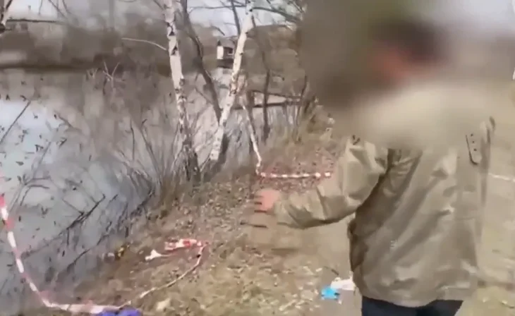Під Києвом в озері знайшли тіло чоловіка зі зв’язаними кінцівками (ВІДЕО)