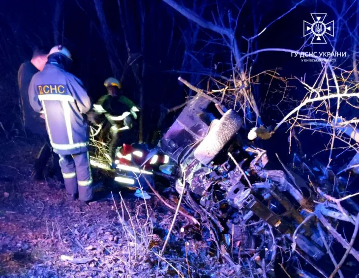 У Київській області сталася смертельна ДТП з двома загиблими