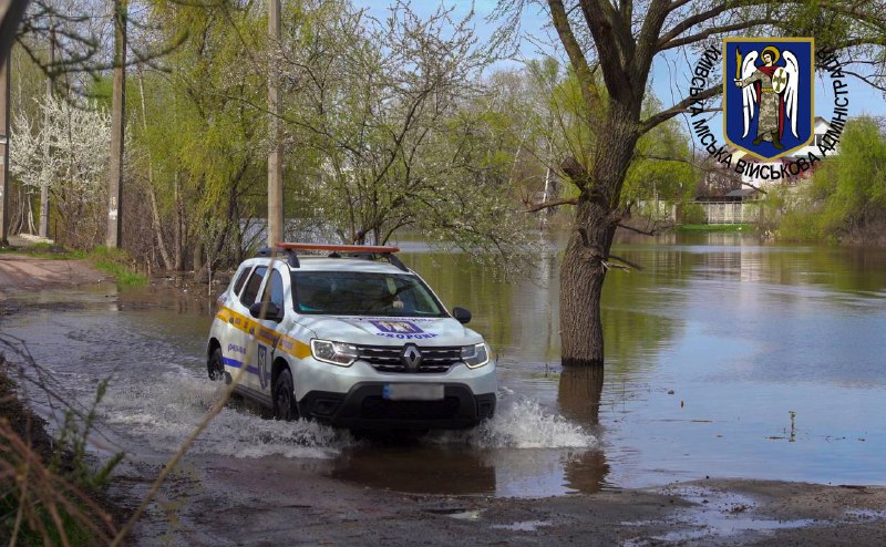 У Києві збільшився рівень водопілля: подробиці