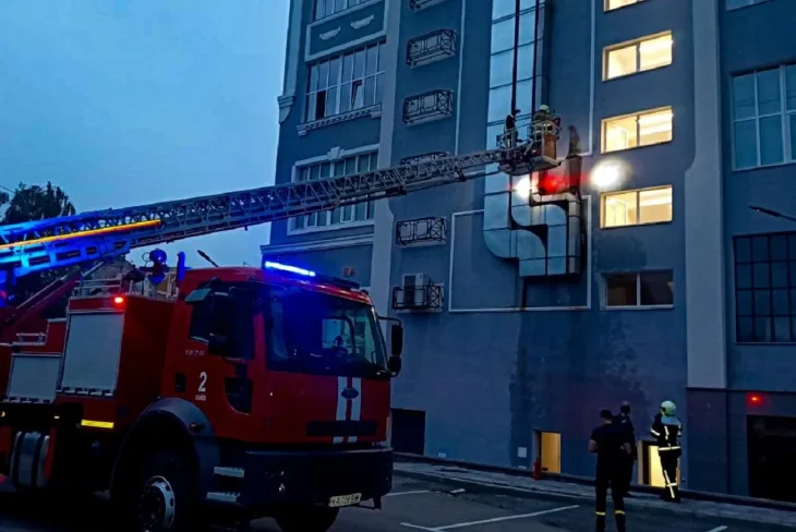 У Києві сталася пожежа в ресторані: подробиці (ФОТО)