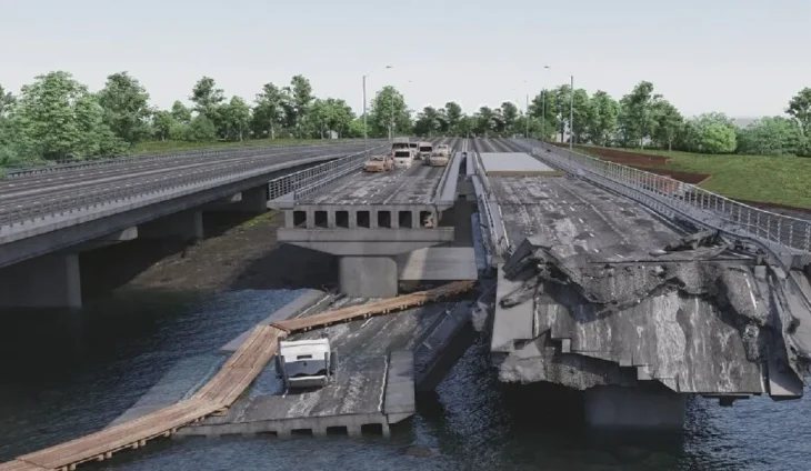 Під Києвом розпочнуть масштабний ремонт дороги та мосту