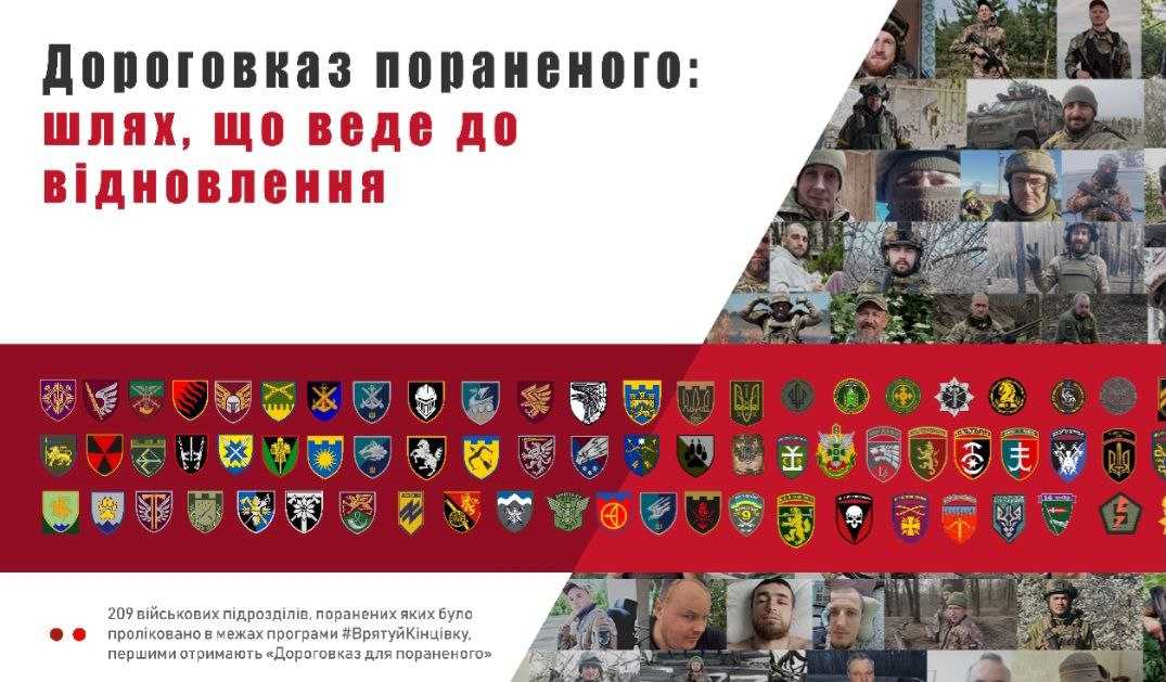 Для українських військових створили “Дороговказ пораненого”