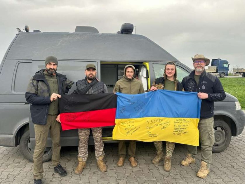 All4Ukraine активно допомагає українським військовим на усій лінії зіткнення