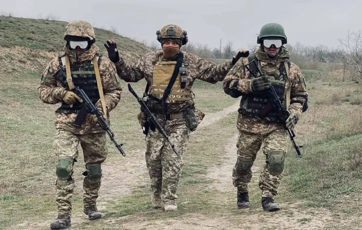 Мобілізація: на Київщині готують чоловіків перед фронтом (Фото)