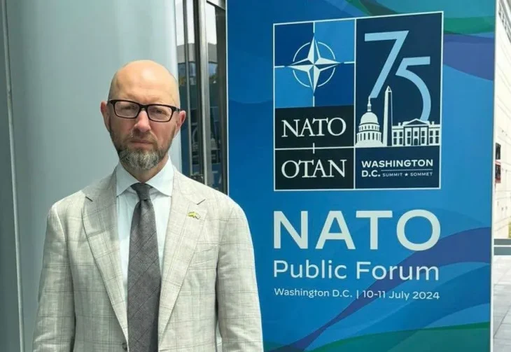 Щоб Україна стала сильною, сильним має стати Захід – Арсеній Яценюк у Вашингтоні