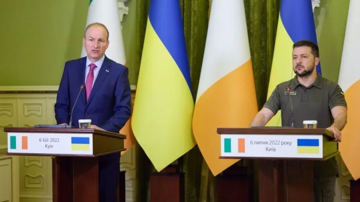 Зеленський по дорозі до США зустрівся з прем’єром Ірландії