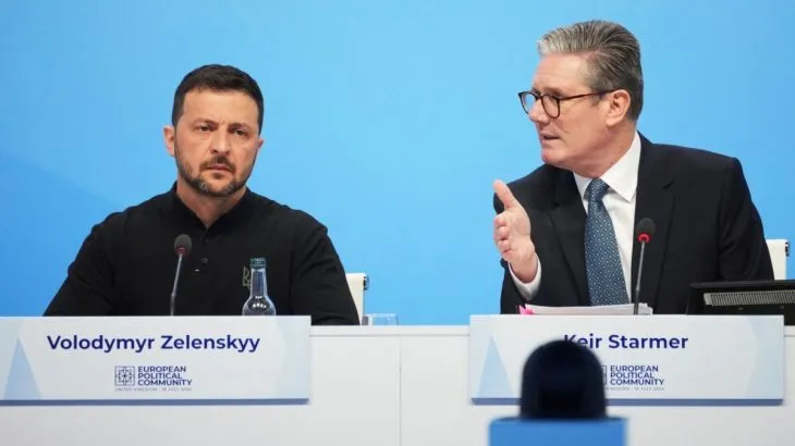 Зеленський та Стармер обговорили співпрацю військових представників