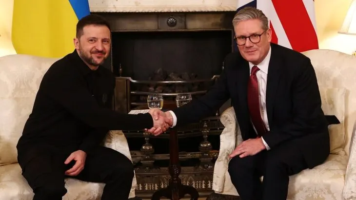 Через день після суперечки в Білому домі Зеленський прибув на зустріч із прем’єром Британії