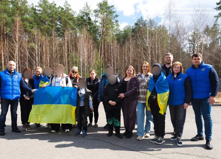 П’ять українських дітей повернулись додому з окупованих територій