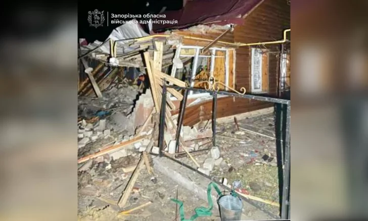 Атака “шахедів” на Запорізький район: двоє поранених мирних жителів