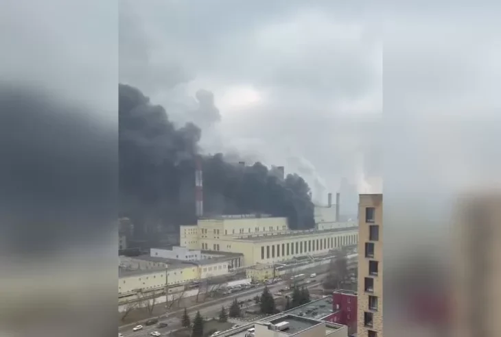 Пожежа на електростанції в Москві: подробиці інциденту