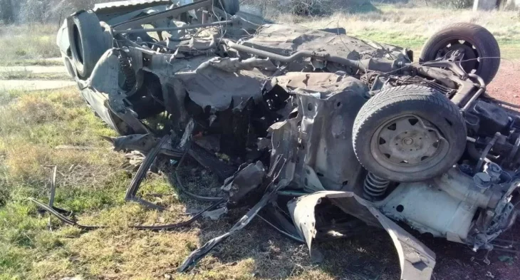 Вибух автомобіля з російськими офіцерами в Скадовську: деталі інциденту