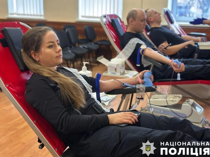 Правоохоронці столичної підземки долучилися до донорства