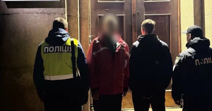 В Харківській електричці затримали ексгібіціоніста