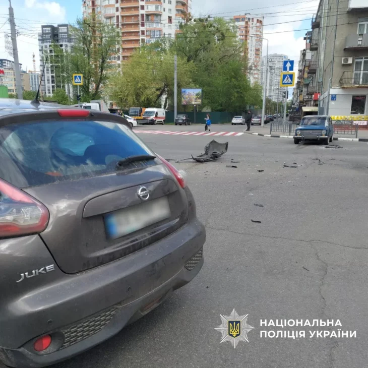 ДТП у Харкові: постраждали літній водій та вагітна жінка