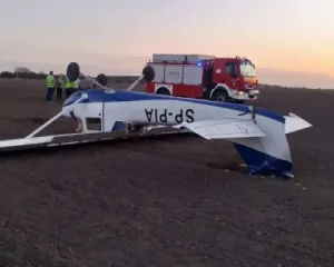 Спортивний літак зазнав аварії у польській Сілезії під час посадки