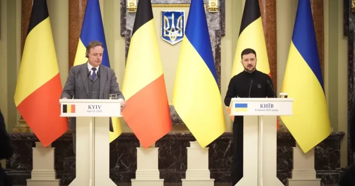 Бельгія підтримує Україну новим оборонним пакетом на 1 млрд євро