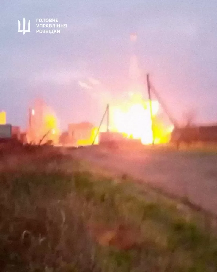 Вибух броньованого автомобіля з кадировцями під Мелітополем