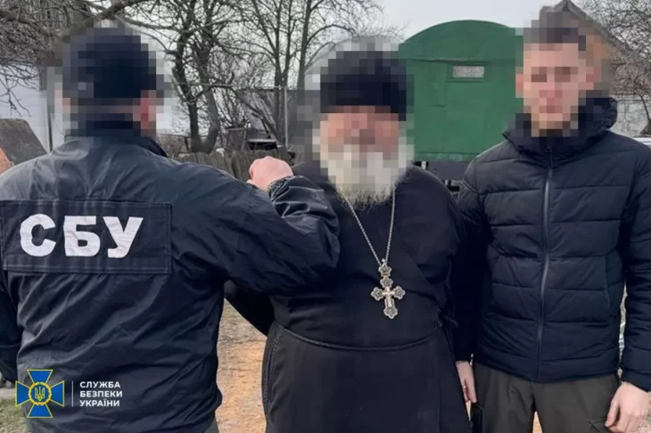СБУ затримала протоієрея УПЦ (МП), який шпигував для росії