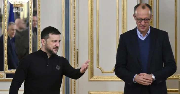 Зеленський привітав Мерца з обранням канцлером Німеччини