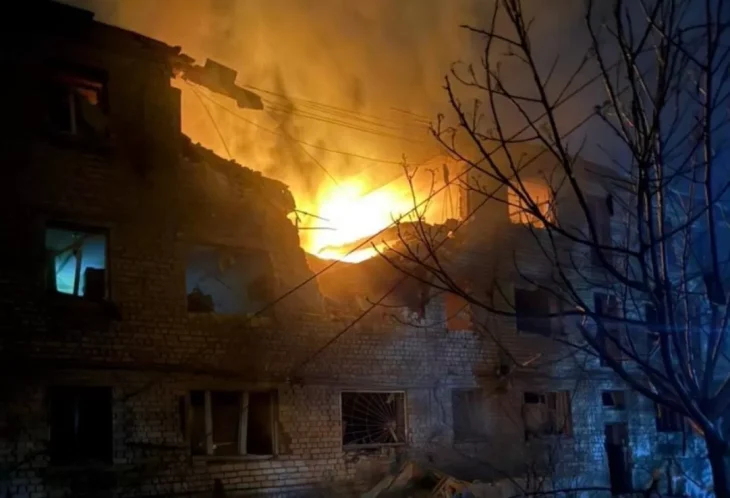 Запоріжжя під масованою атакою російських БПЛА: один поранений