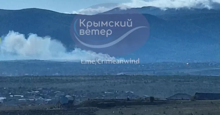 СБУ завдала удару дронами по складах боєприпасів у Криму