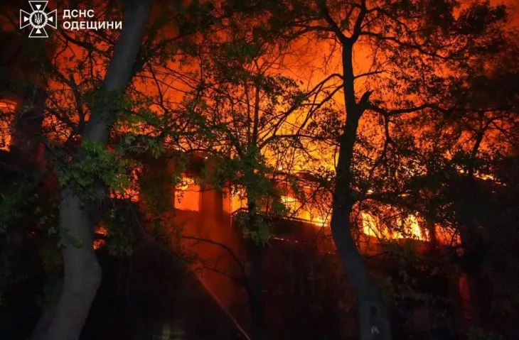 В Одеській області атака безпілотників пошкодила залізничну інфраструктуру