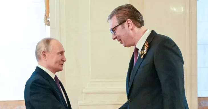 російська служба зовнішньої розвідки знову звинуватила Сербію у постачанні зброї Україні
