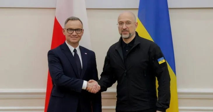 Шмигаль і Дуда обговорили конфіскацію російських активів для відновлення України