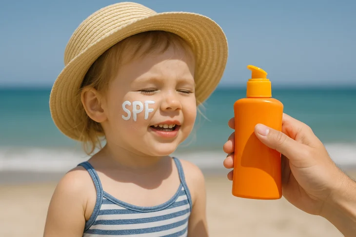 Чому дітям необхідно щодня використовувати сонцезахисний крем із SPF
