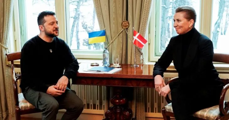 Зеленський і прем’єрка Данії обговорили початок переговорів про вступ України до ЄС