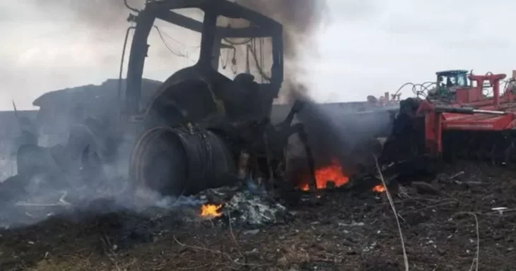 На Харківщині тракторист отримав поранення внаслідок підриву на вибухонебезпечному предметі