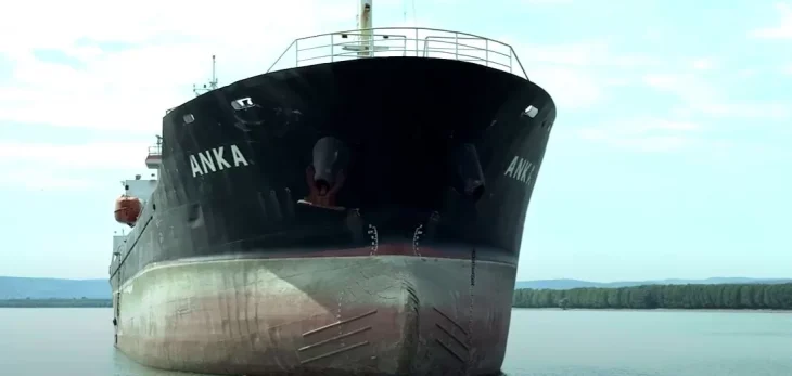 Україна виставить на продаж російське судно Anka, що перевозило вкрадене зерно з Криму