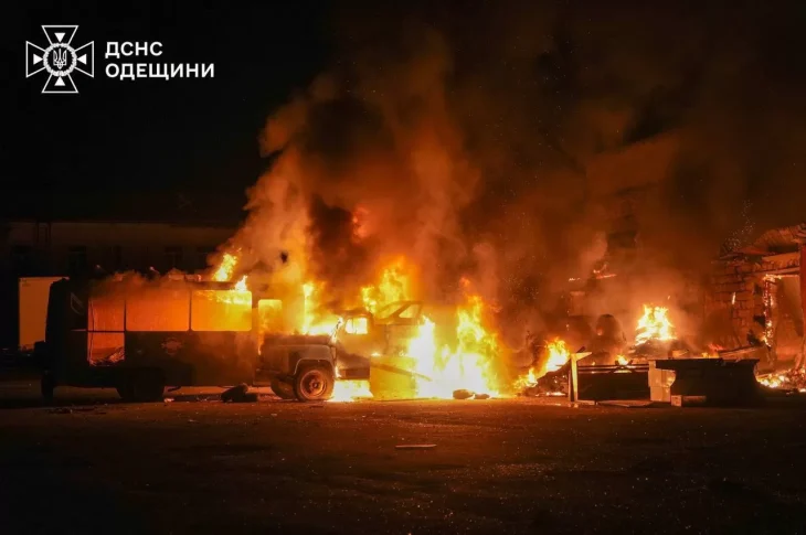 Одна людина загинула внаслідок нічного обстрілу Одеси російськими військами