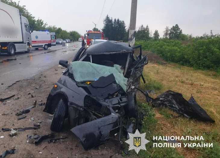 Двоє загиблих і один госпіталізований унаслідок ДТП в Узині на Київщині