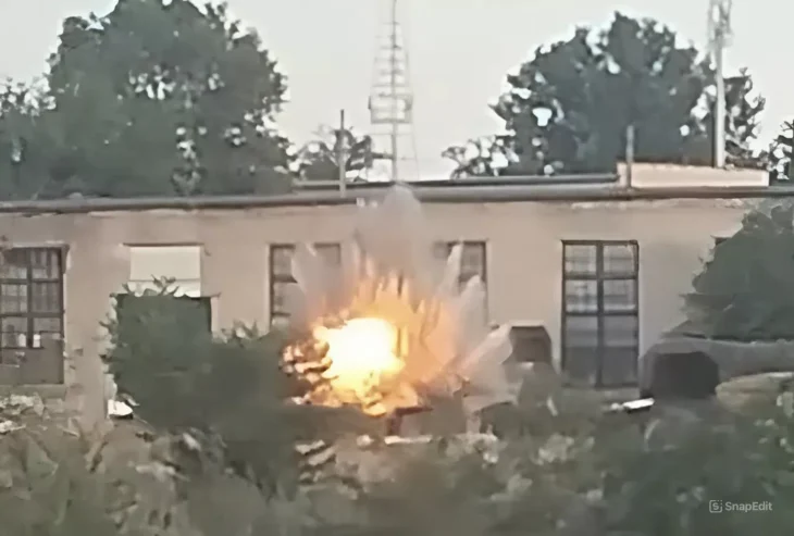 Вибух у Мелітополі: знищено п’ятьох росгвардійців і станцію супутникового зв’язку