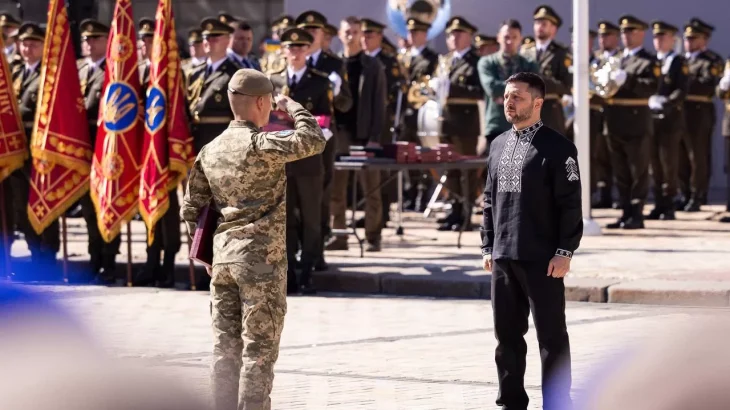 Зеленський присвоїв нові військові звання вищому офіцерському складу ЗСУ