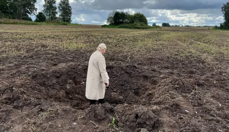 В Естонії впав ударний безпілотник, ймовірно українського походження