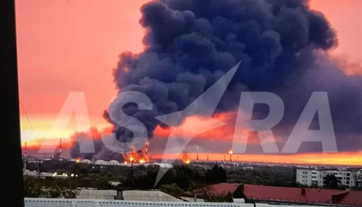У Самарі через атаку дронів зупинився Куйбишевський нафтопереробний завод