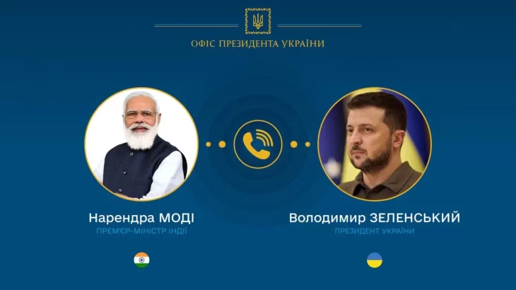 Зеленський і Моді обговорили мирні ініціативи після переговорів у Вашингтоні