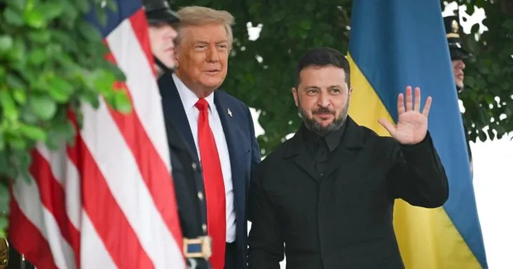 Зеленський підтримав позицію Трампа щодо наступальних дій для захисту України