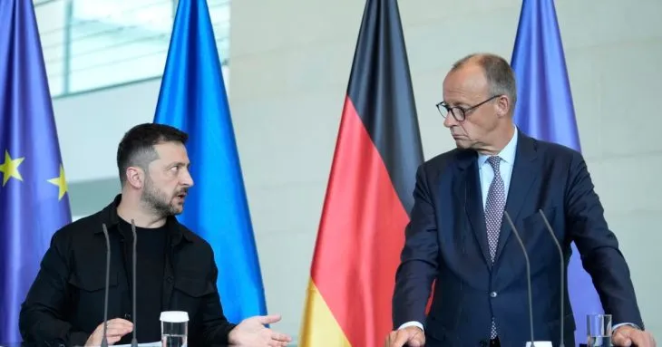 Канцлер Німеччини Мерц та європейські лідери супроводжуватимуть Зеленського на зустріч з Трампом у Вашингтоні