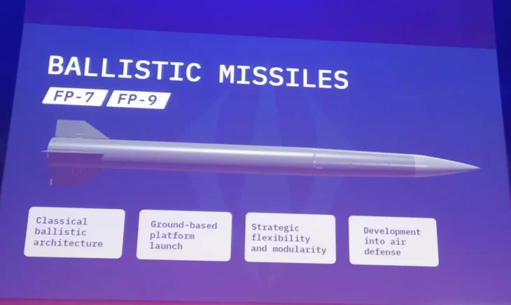 Fire Point розробляє нові українські балістичні ракети FP-7 і FP-9