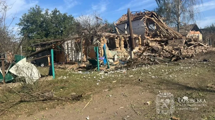 Унаслідок обстрілу Слатиного пошкоджено щонайменше шість приватних будинків